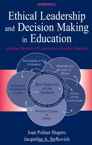 Ethical leadership and decision making in education Cover