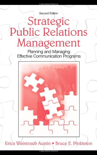 Strategic public relations management Cover