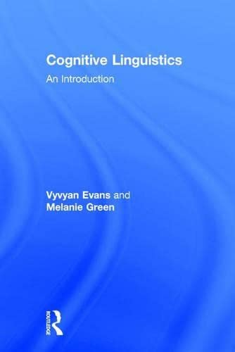 Cognitive Linguistics Cover