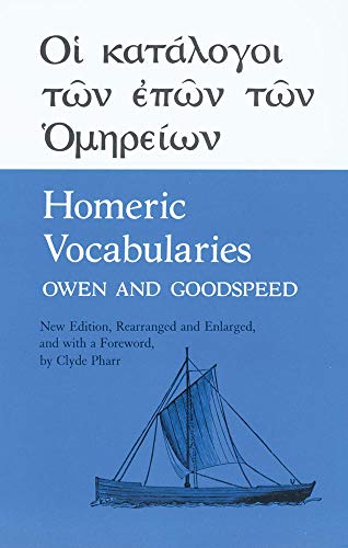 Homeric Vocabularies Cover