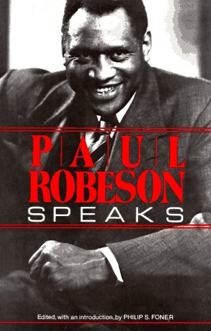 Paul Robeson speaks Cover