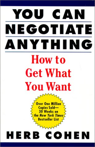 You Can Negotiate Anything Cover
