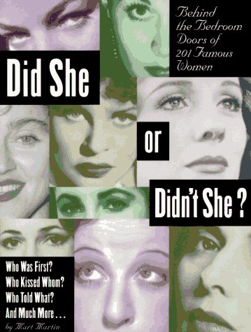 Did she or didn't she? Cover