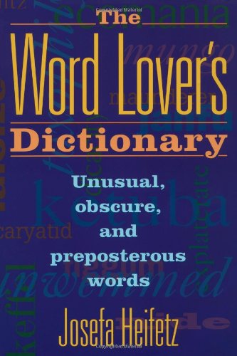 The word lover's dictionary Cover