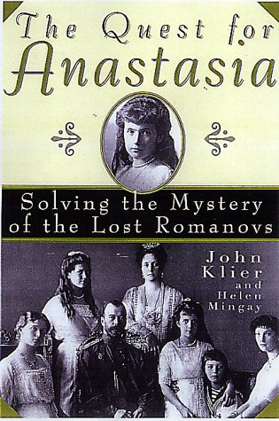 The Quest for Anastasia Cover