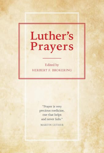 Luther's prayers Cover