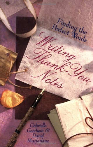 Writing thank-you notes Cover
