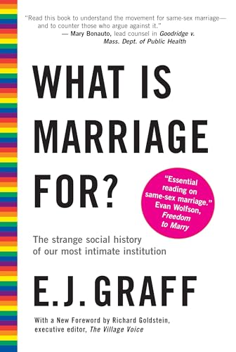 What is marriage for? Cover