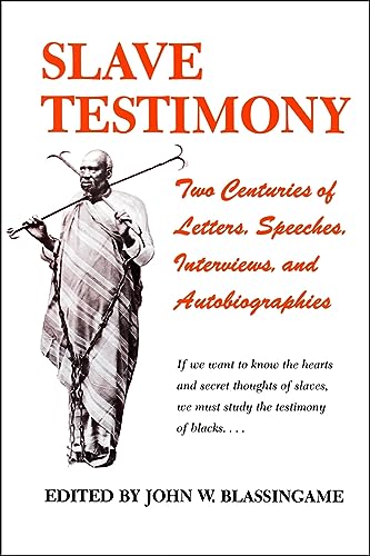 Slave testimony Cover