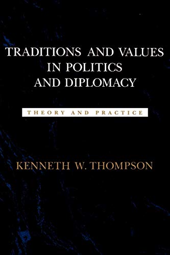 Traditions and values in politics and diplomacy Cover
