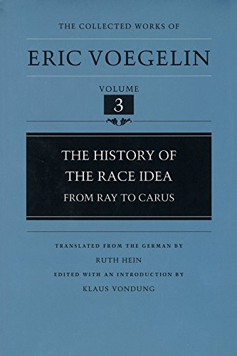 The collected works of Eric Voegelin Cover