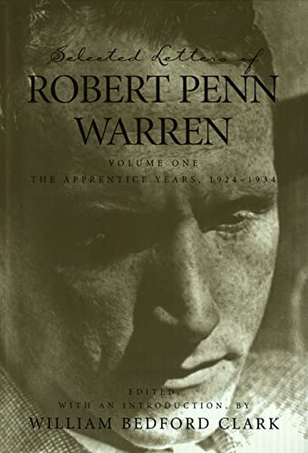 Selected letters of Robert Penn Warren Cover