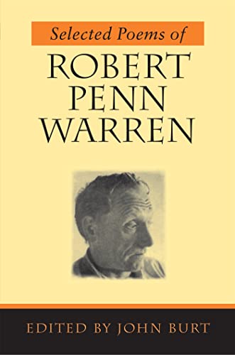 Selected poems of Robert Penn Warren Cover