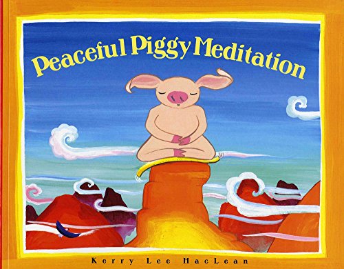 Peaceful piggy meditation Cover