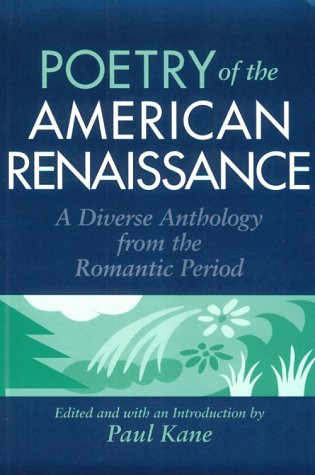 Poetry of the American renaissance Cover