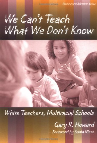 We can't teach what we don't know Cover