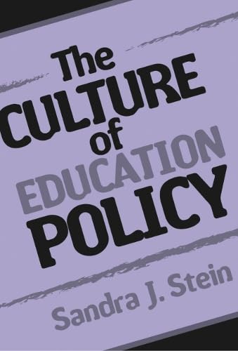 The Culture of Education Policy Cover