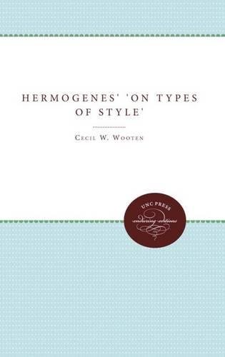 Hermogenes' on types of style Cover