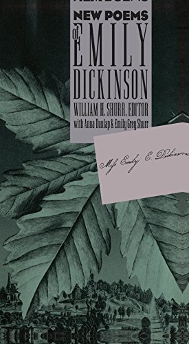 New poems of Emily Dickinson Cover