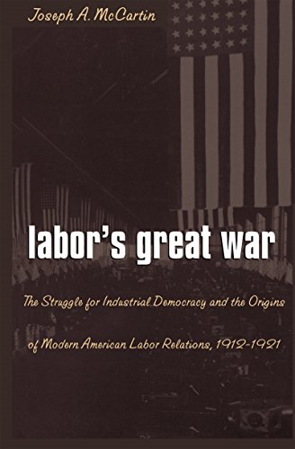 Labor's great war Cover