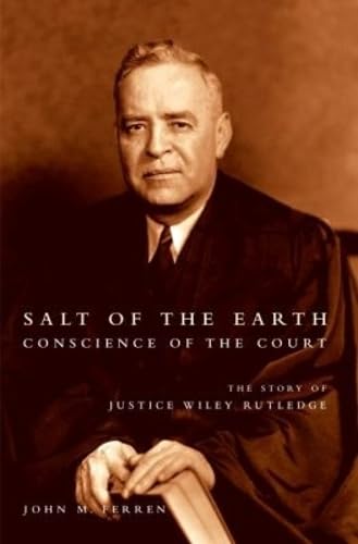 Salt of the earth, conscience of the court Cover