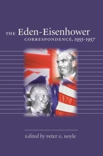 The Eden-Eisenhower correspondence, 1955-1957 Cover