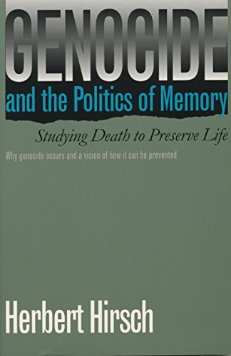 Genocide and the politics of memory Cover
