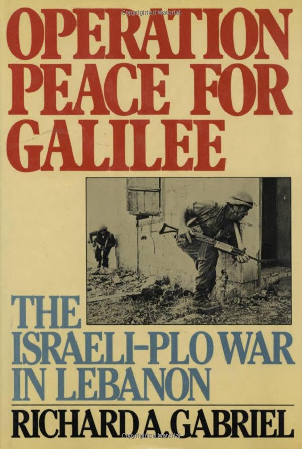Operation peace for Galilee Cover