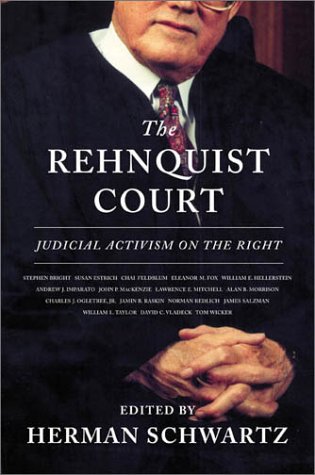 The Rehnquist court Cover