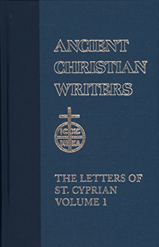 The letters of St. Cyprian of Carthage Cover
