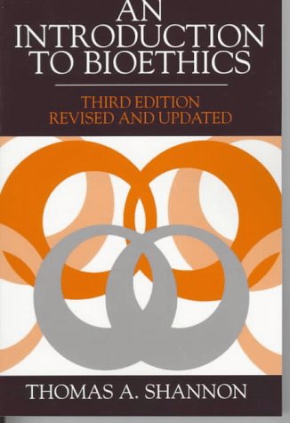 An introduction to bioethics Cover