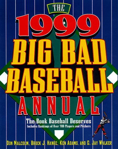 The 1999 Big Bad Baseball Annual Cover