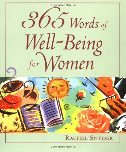 365 words of well-being for women Cover
