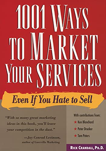 1001 ways to market your services Cover