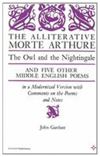 The alliterative Morte Arthure Cover