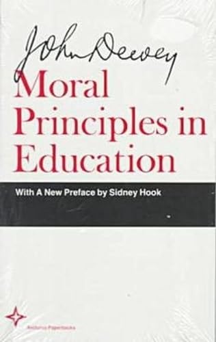 Moral principles in education. Cover