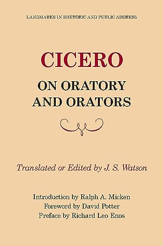 Cicero on oratory and orators Cover