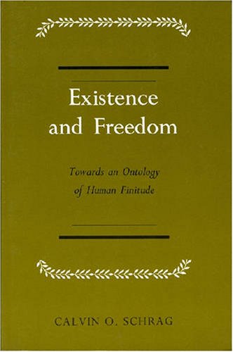Existence and Freedom Cover