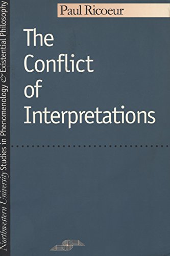 The conflict of interpretations Cover