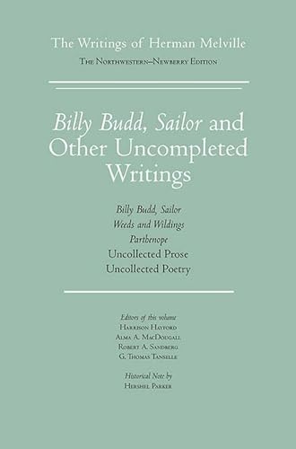 Billy Budd, Sailor and Other Uncompleted Writings Cover
