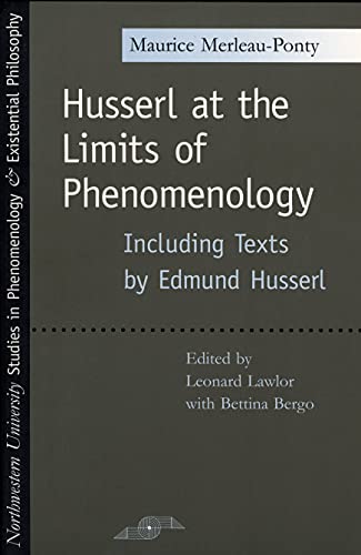 Husserl at the limits of phenomenology Cover