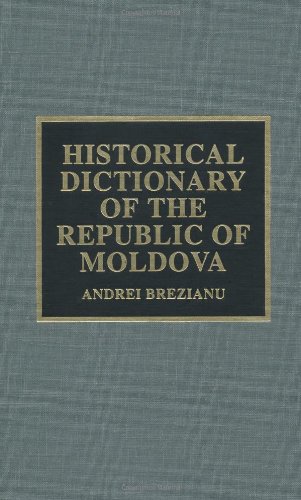 Historical dictionary of the Republic of Moldova Cover