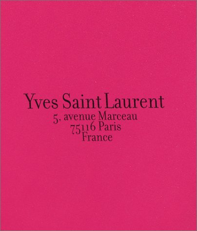 Yves Saint Laurent 5, avenue Marceau, 75116 Paris , France Cover