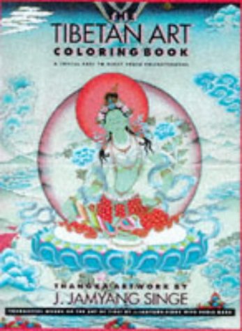 The Tibetan Art Coloring Book Cover