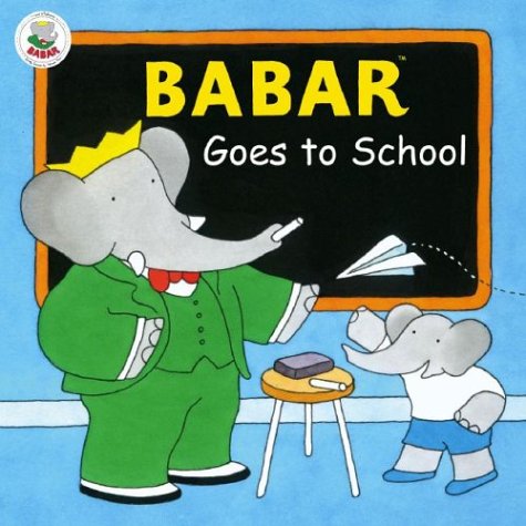 Babar goes to school Cover
