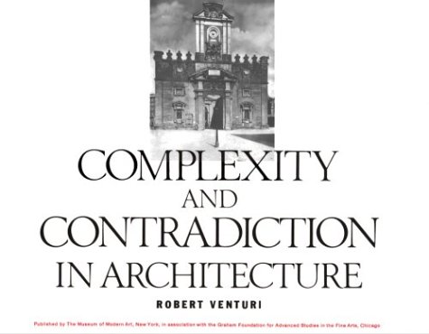 Complexity and Contradiction in Architecture Cover