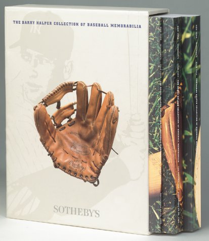 Barry Halper Collection of Baseball Memorabilia Cover