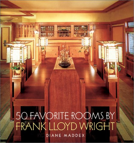 50 Favorite Rooms By Frank Lloyd Wright Cover