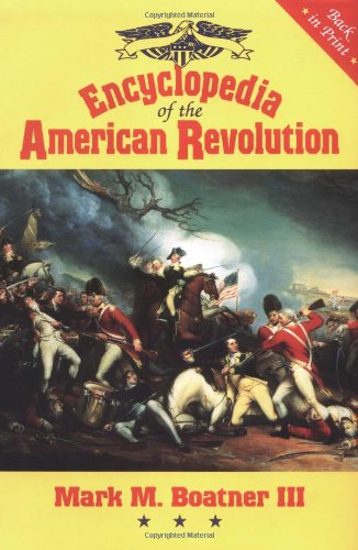 Encyclopedia of the American Revolution Cover