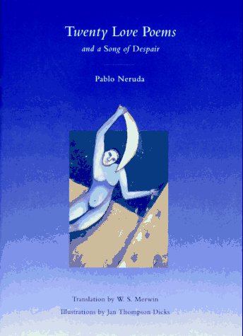 Twenty love poems and a song of despair Cover